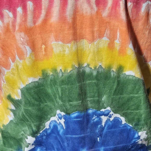 Multicolor Tie-Dye Short Sleeve Tee - Picture 3 of 8